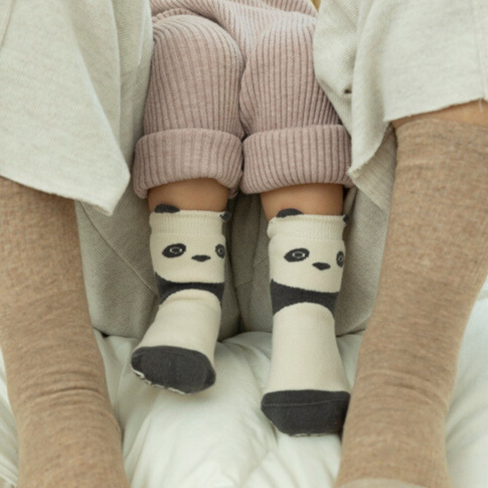 LittleYogaSocks Critter Crew II- Organic- 4 Pairs of Stay-On Baby & Toddler Non-Slip Socks | Playroom Avenue