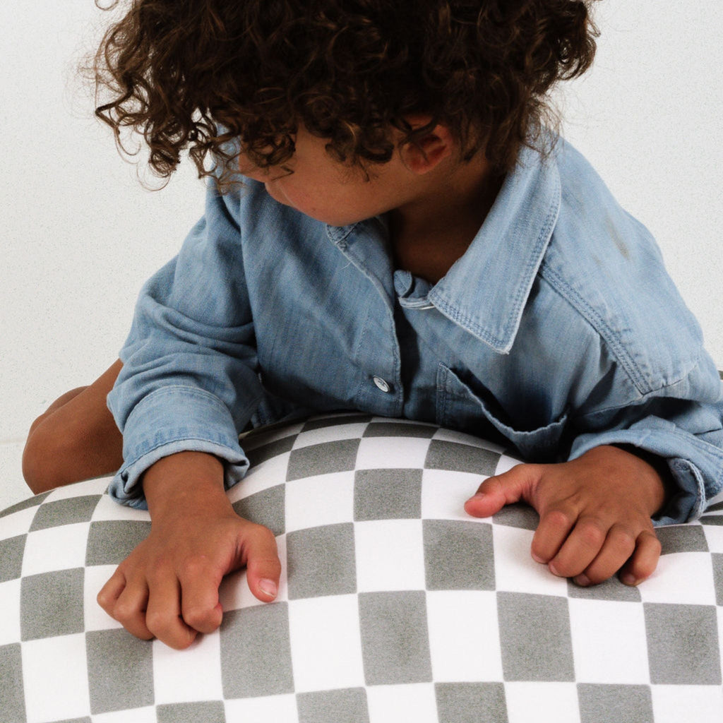 Toki Kids Checker Pepper Bean Bag | Playroom Avenue