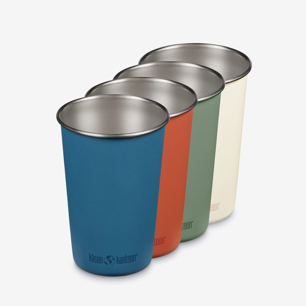 Klean Kanteen 16oz Pint Cup - 4 Pack Partake | Playroom Avenue