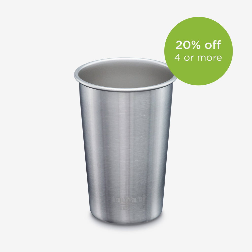Klean Kanteen 16oz Pint Cup Brushed | Playroom Avenue