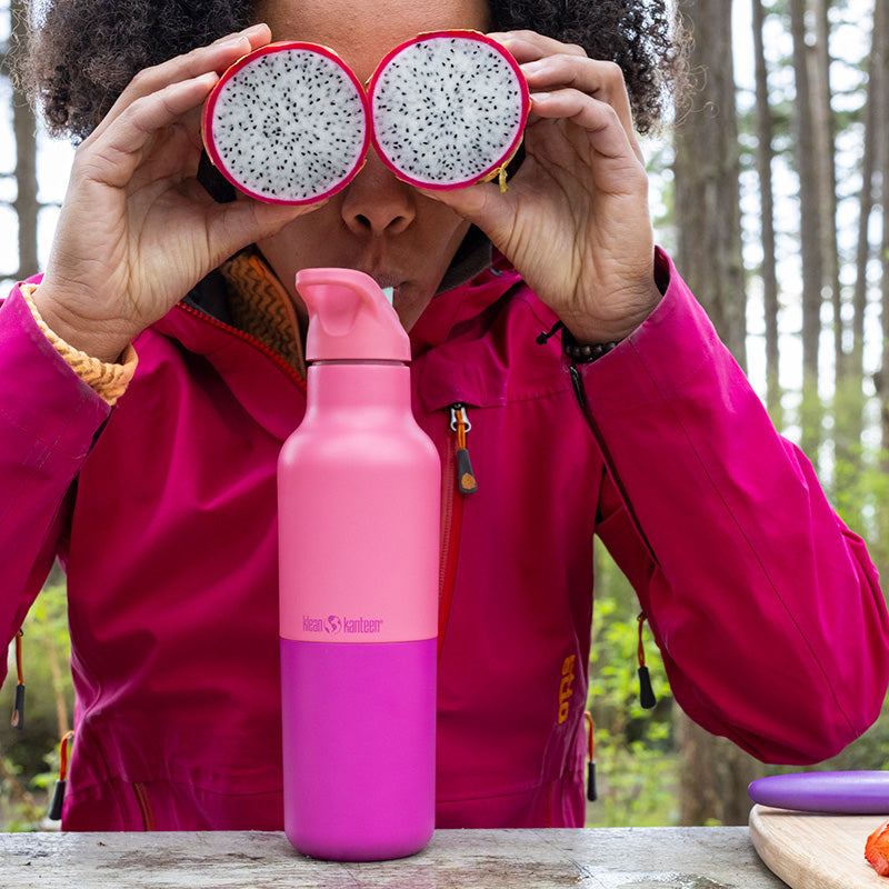 Klean Kanteen 16oz Rise Classic with Flip Seal Sport Cap