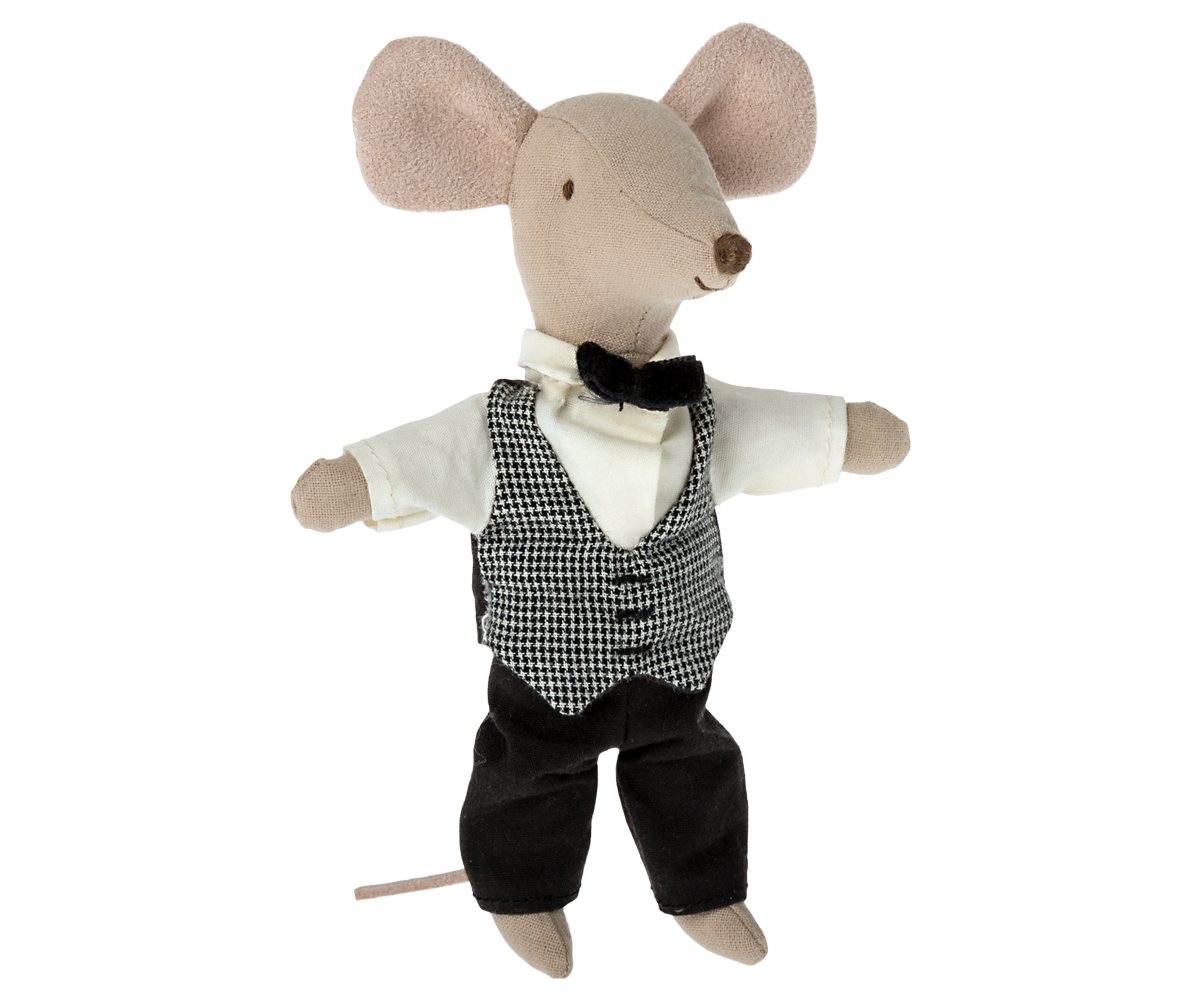 Maileg Waiter Mouse, Big Sister/Brother | Playroom Avenue