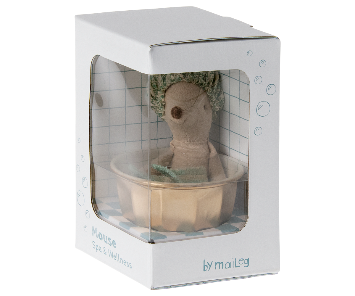 Maileg Wellness Mouse, Big Sister - Mint | Playroom Avenue