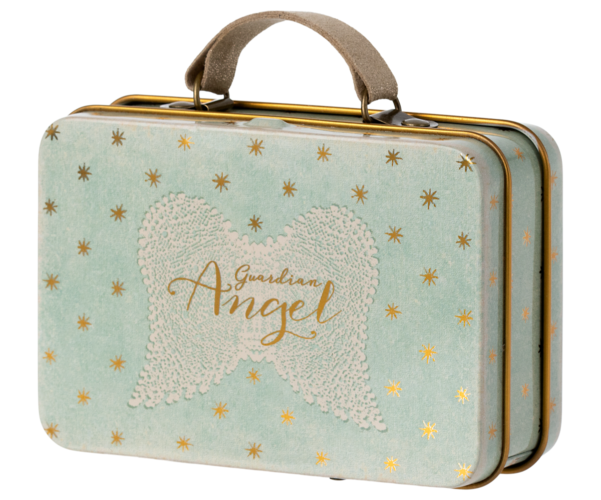 Maileg Angel Mouse in Suitcase, Little Sister | Playroom Avenue