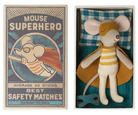 Maileg Super Hero, Little Brother in Matchbox