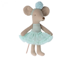 Maileg Ballerina mouse, Little sister - Light mint