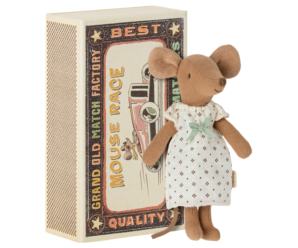 Maileg Big Sister Mouse in Box - Nightgown | Playroom Avenue