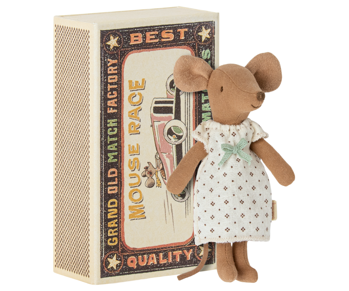 Maileg Big Sister Mouse in Box - Nightgown | Playroom Avenue