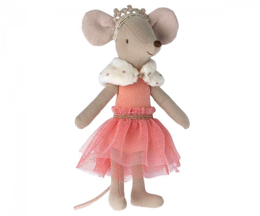 Maileg Princess Mouse, Big Sister - Coral