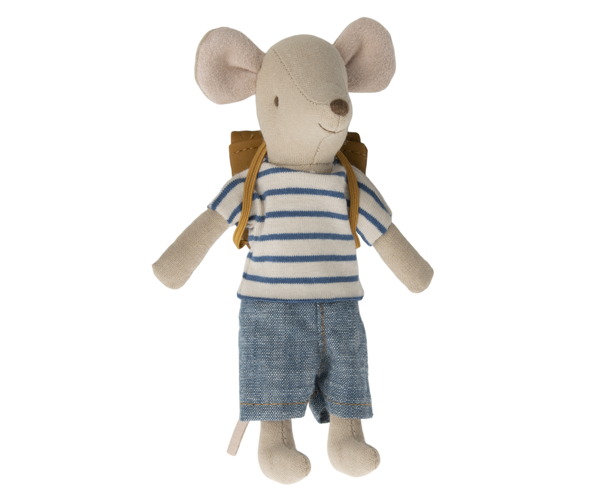 Maileg Tricycle Mouse, Big Brother - Blue | Playroom Avenue