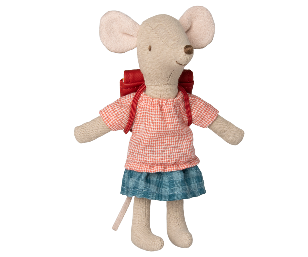 Maileg Tricycle Mouse, Big Sister - Red | Playroom Avenue