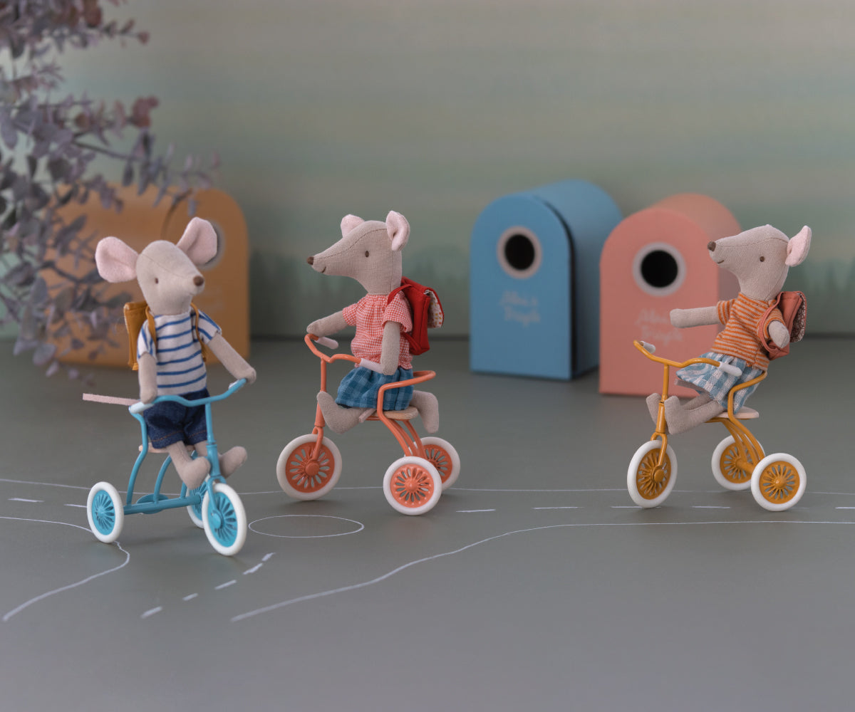 Maileg Tricycle Mouse, Big Sister - Red | Playroom Avenue
