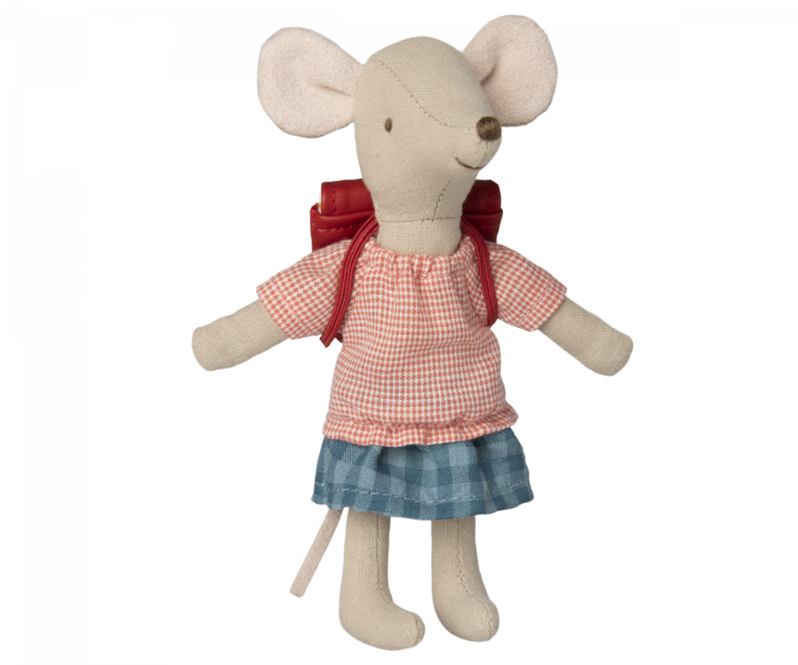 Maileg Tricycle Mouse, Big Sister - Red