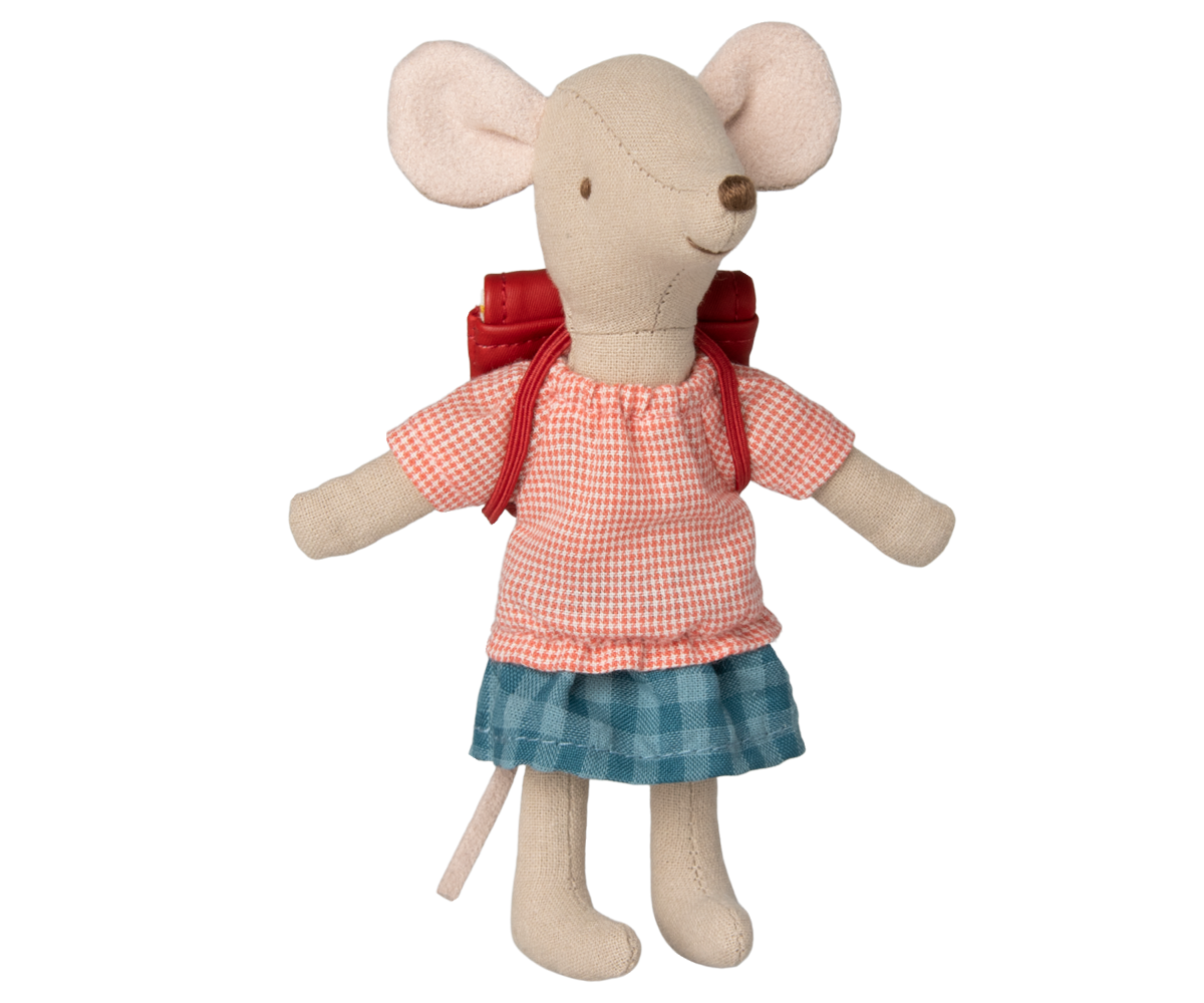 Maileg Tricycle Mouse, Big Sister - Red | Playroom Avenue