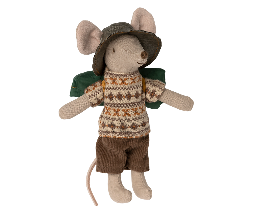 Maileg Hiker Mouse, Big Brother | Playroom Avenue