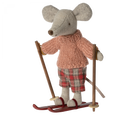 Maileg Winter Mouse with Ski Set, Big Sister