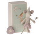 Maileg Tooth Fairy Mouse, LIttle Sister in Match Box