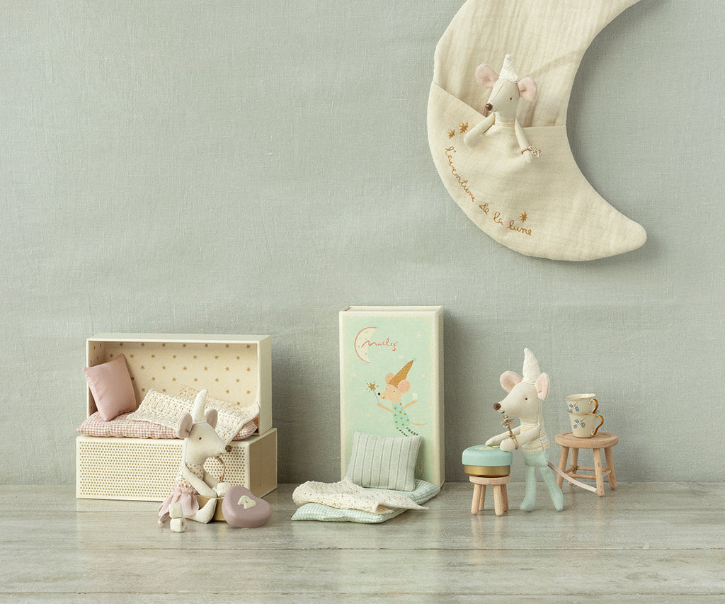 Maileg Tooth Fairy Mouse, Little Brother in Match Box | Playroom Avenue