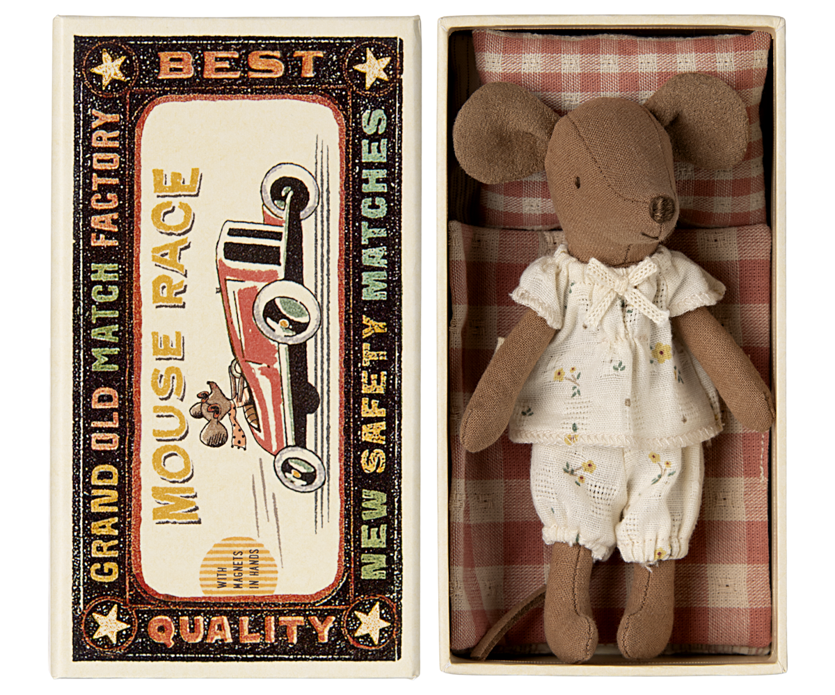 Maileg Big Sister Mouse in Box - Pyjamas | Playroom Avenue