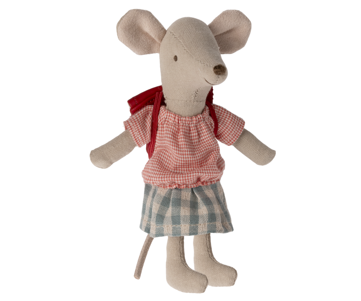 Maileg Tricycle Mouse, Big Sister - Red