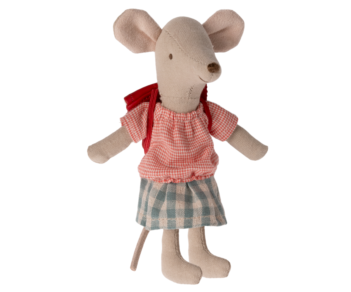 Maileg Tricycle Mouse, Big Sister - Red | Playroom Avenue