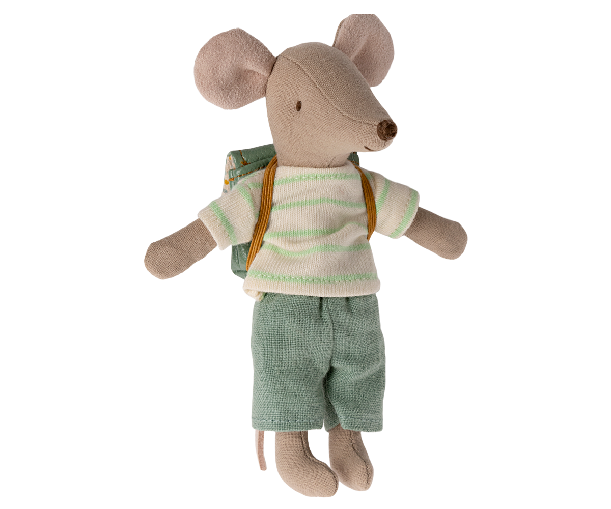 Maileg Tricycle Mouse, Big Brother - Mint | Playroom Avenue