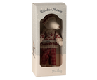 Maileg Winter mouse with ski set, Mum - Red