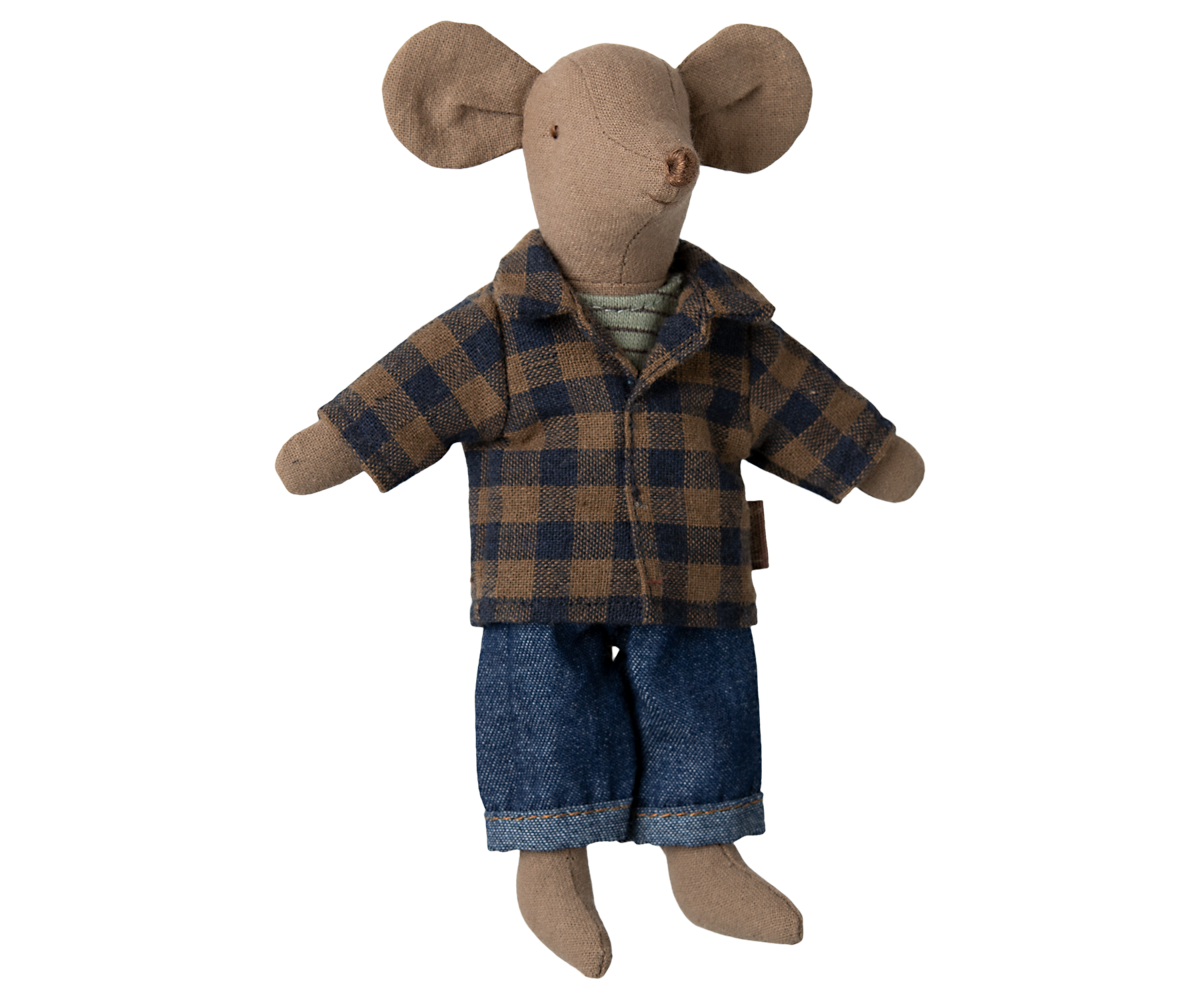 Maileg Dad mouse - Light brown | Playroom Avenue