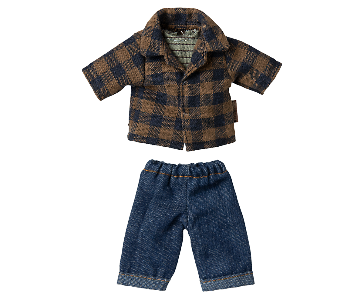 Maileg Dad mouse - Light brown | Playroom Avenue