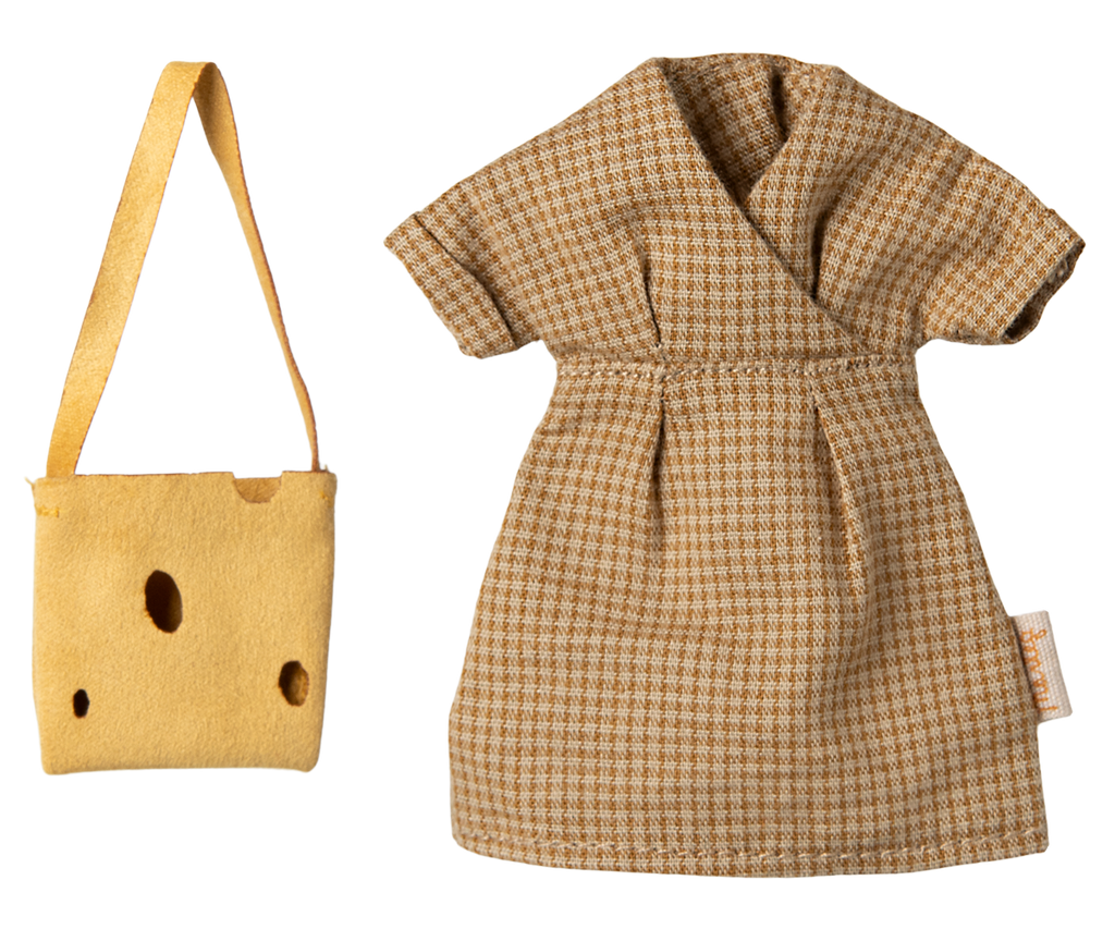 Maileg Dress and bag, Mum mouse | Playroom Avenue