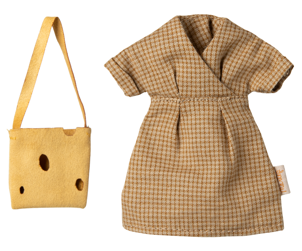 Maileg Dress and bag, Mum mouse | Playroom Avenue