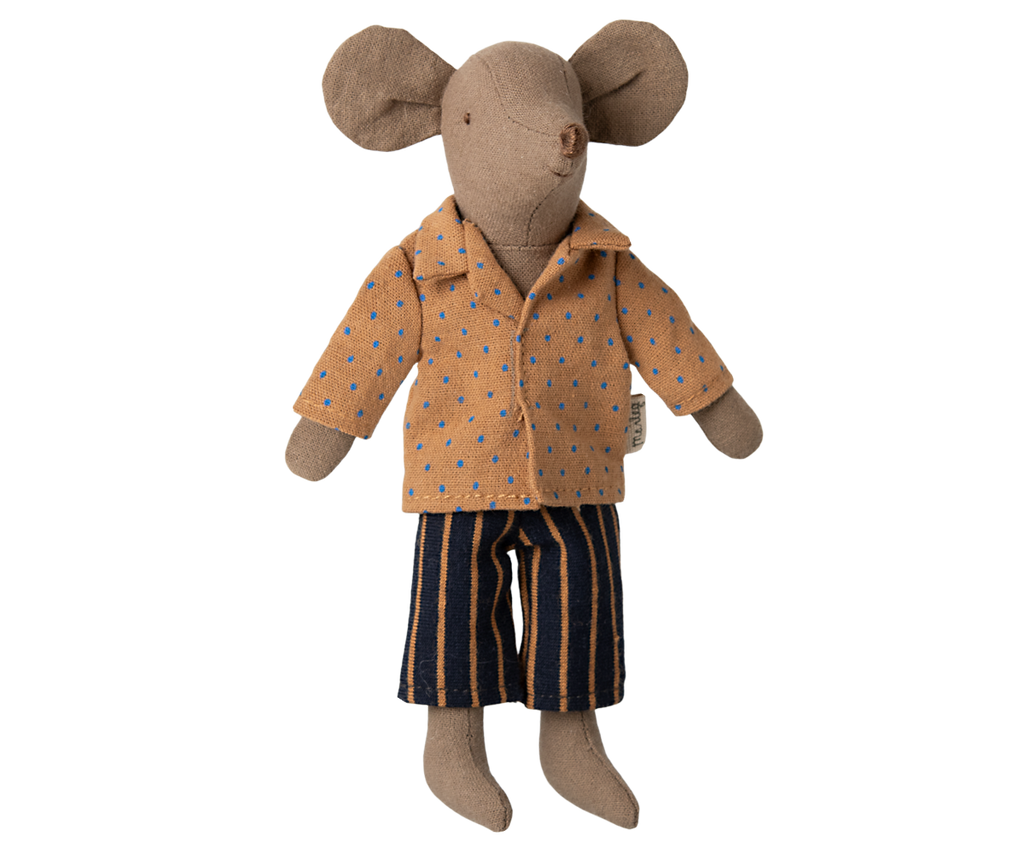 Maileg Shirt and striped pants, Dad mouse | Playroom Avenue