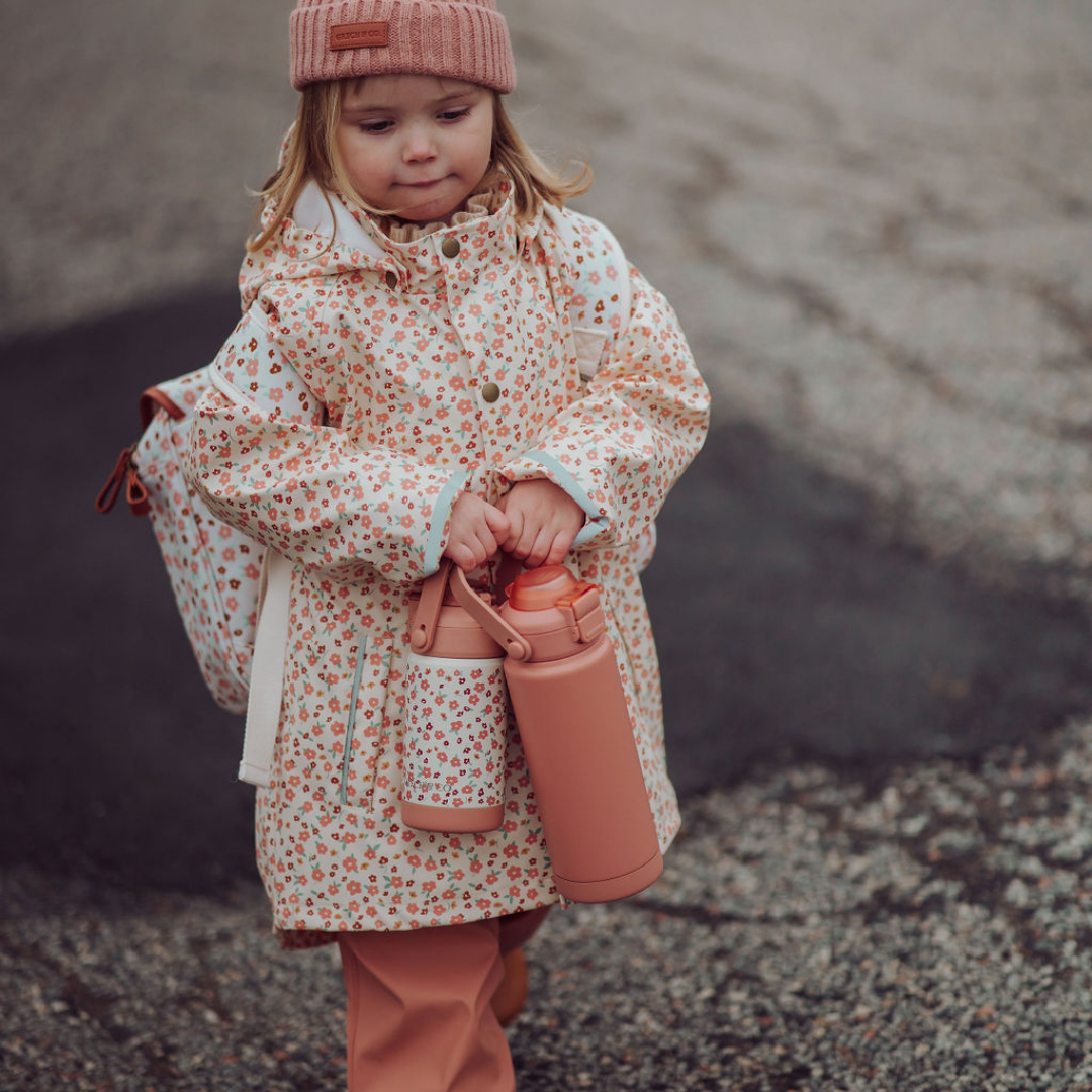 GRECH & CO. Fishtail Rain Jacket | Sunset Meadow | Playroom Avenue