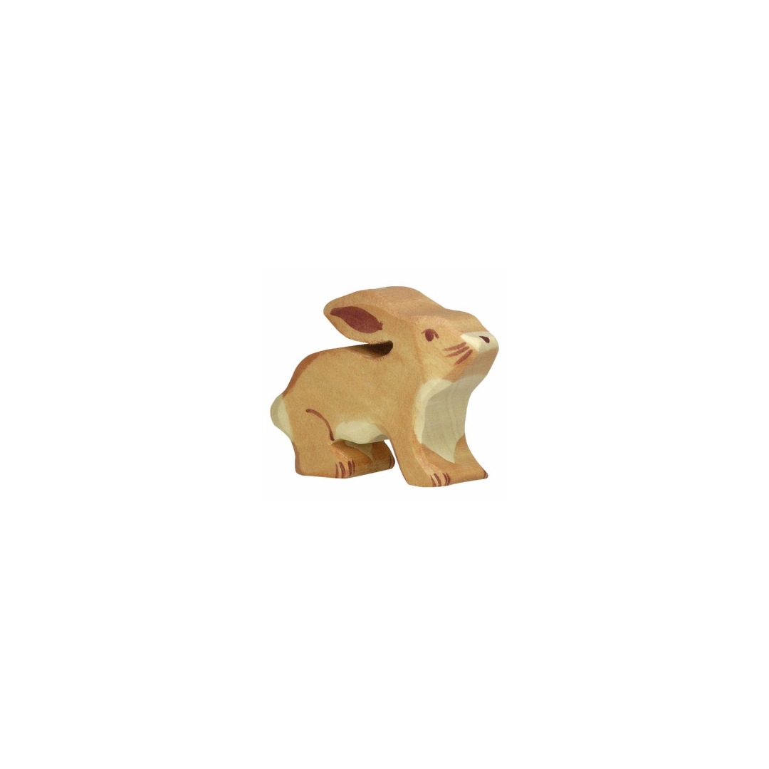 Holztiger Wooden Small Hare Figure | Playroom Avenue