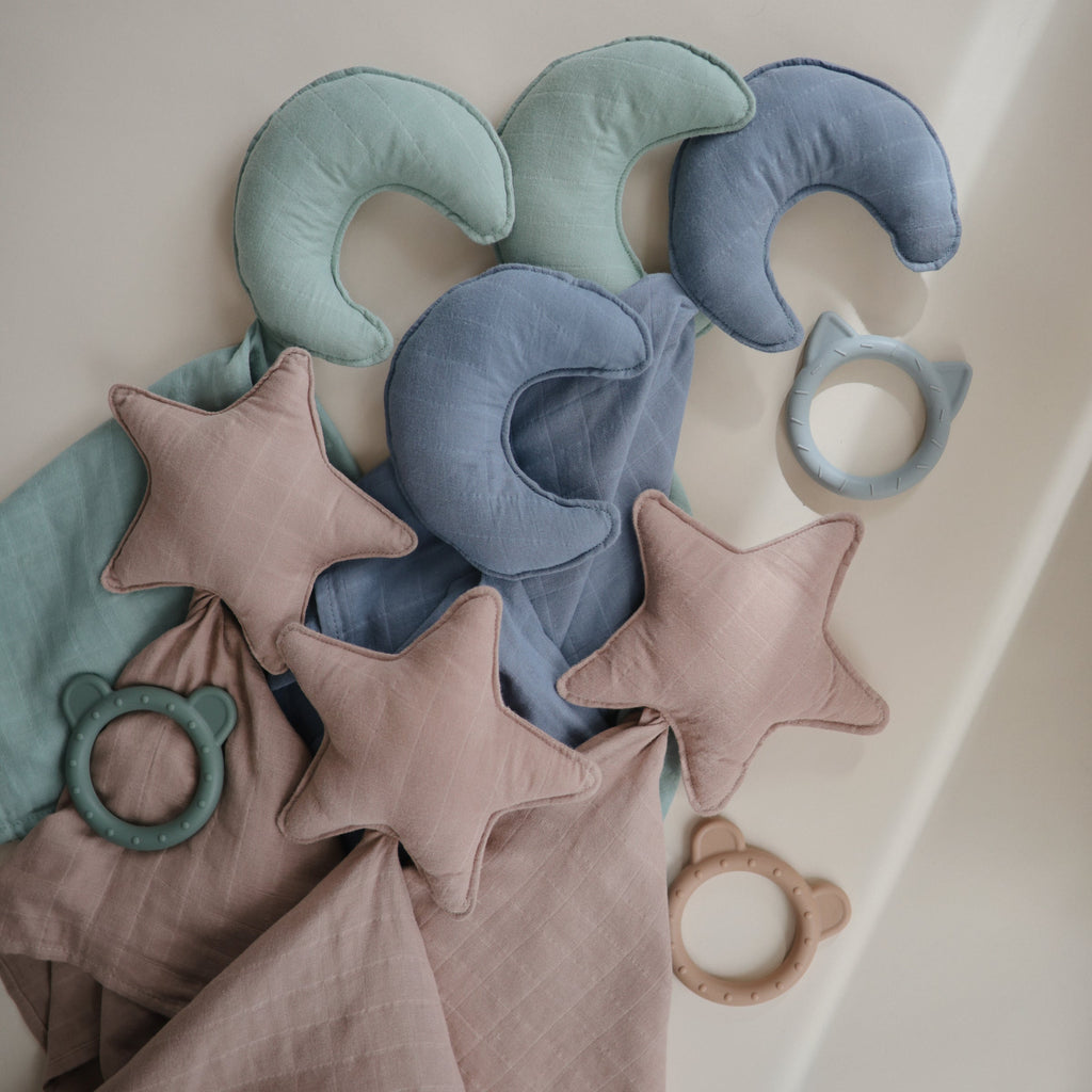 Mushie Star Lovey Blanket | Playroom Avenue