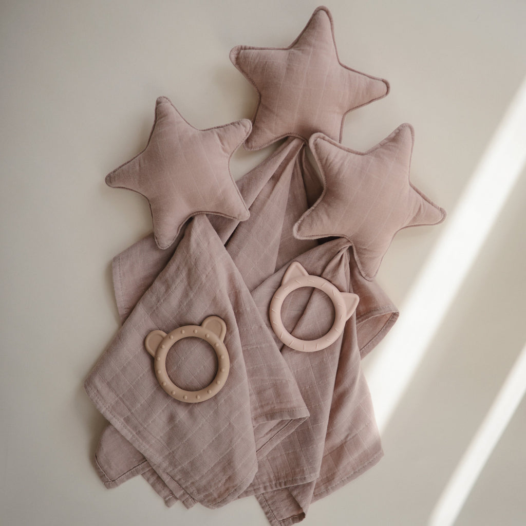 Mushie Star Lovey Blanket | Playroom Avenue