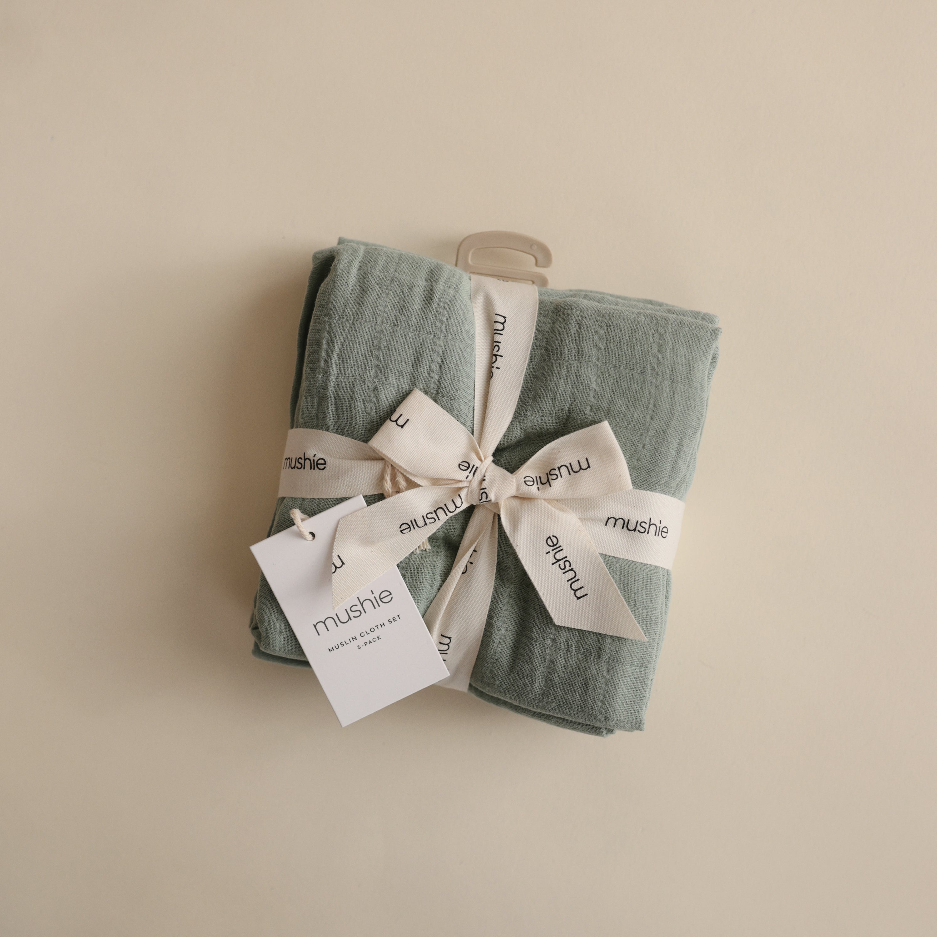Mushie Organic Cotton Muslin Cloths 3-Pack | Playroom Avenue