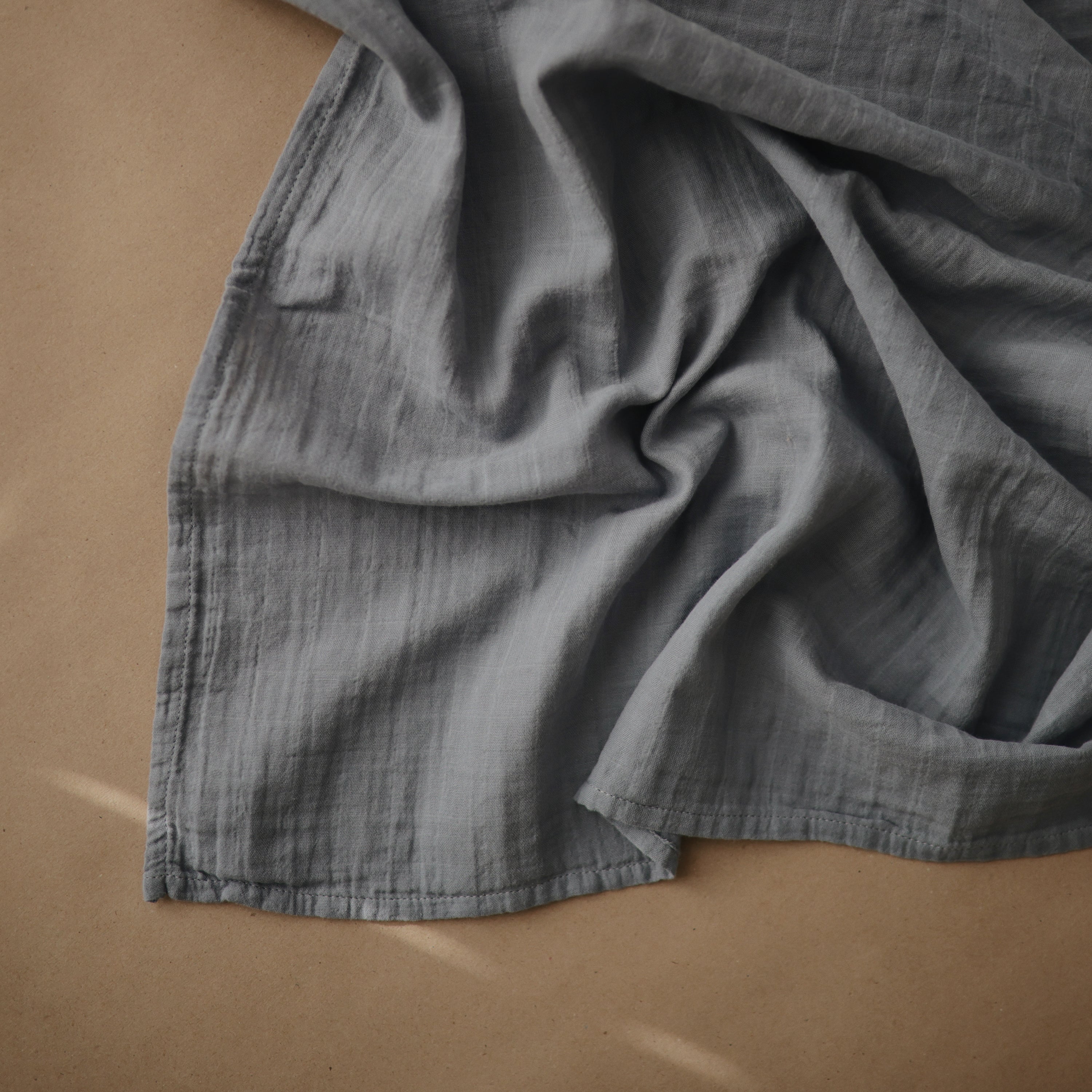 Mushie Organic Cotton Muslin Cloths 3-Pack | Playroom Avenue