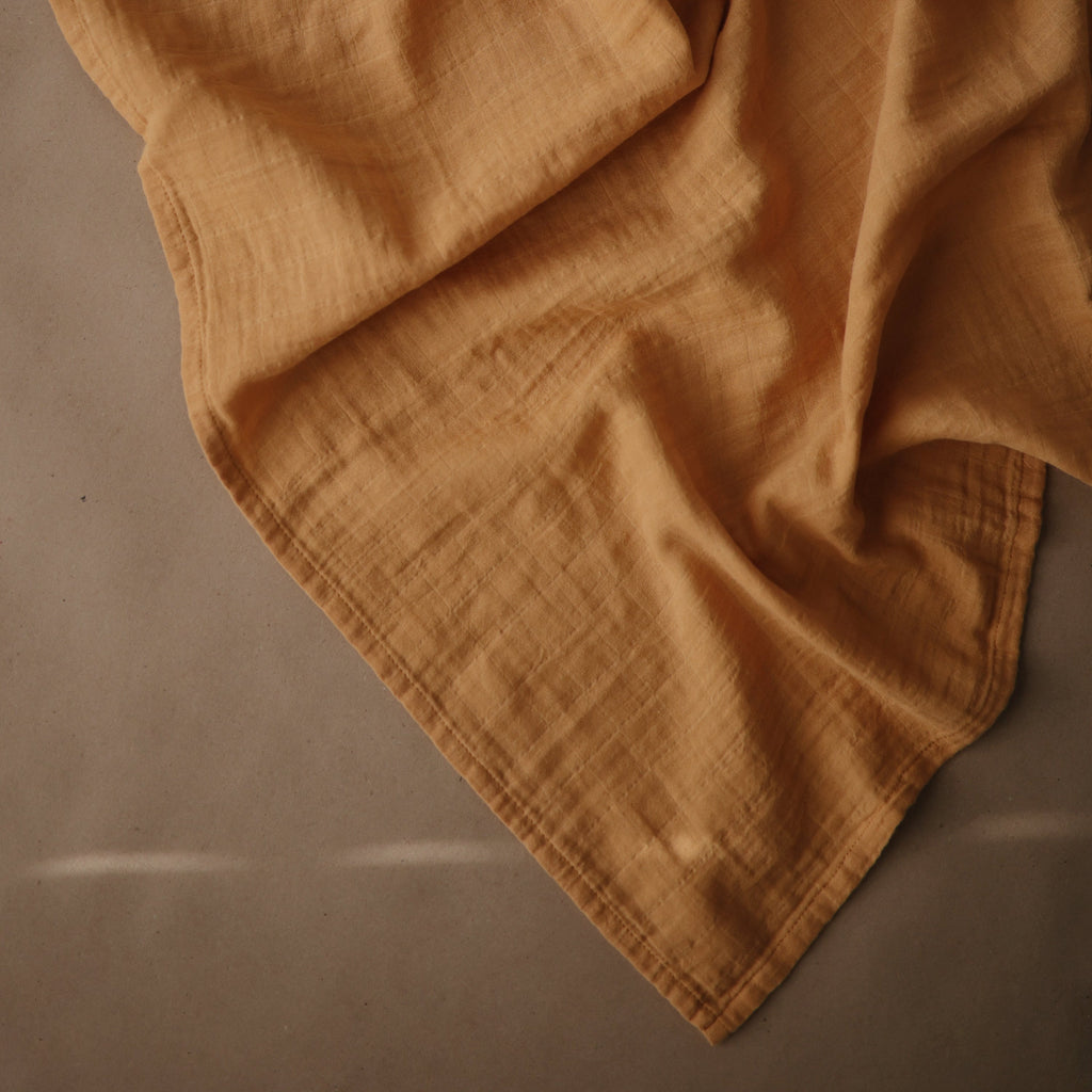 Mushie Organic Cotton Muslin Cloths 3-Pack | Playroom Avenue