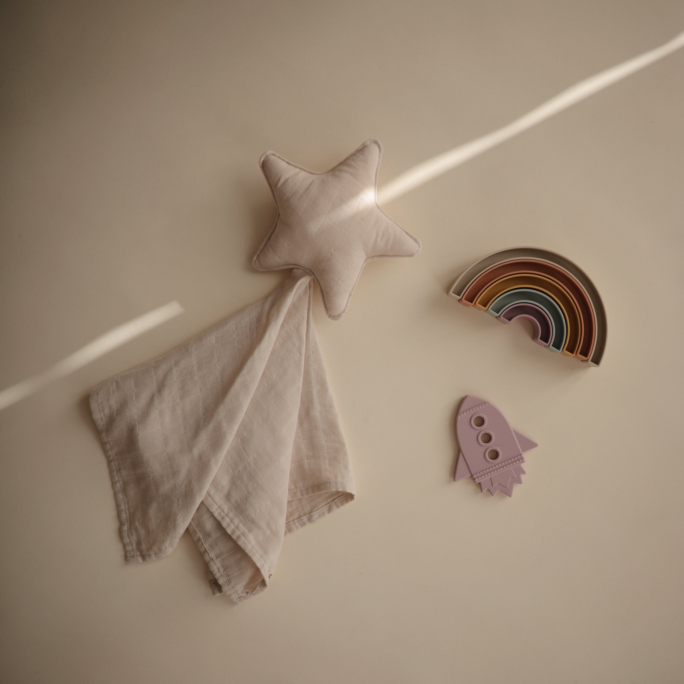 Mushie Star Lovey Blanket | Playroom Avenue