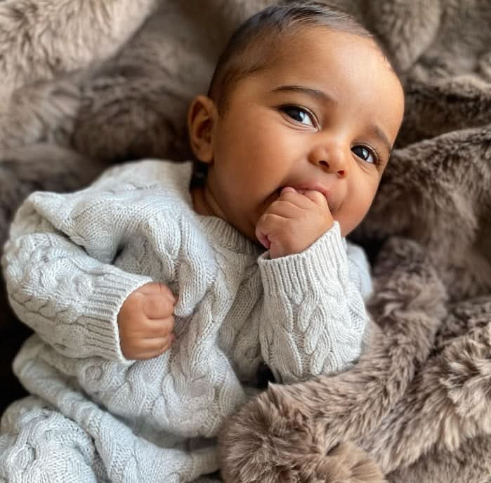 Hope & Henry Organic Cable Knit Sweater Romper | Playroom Avenue