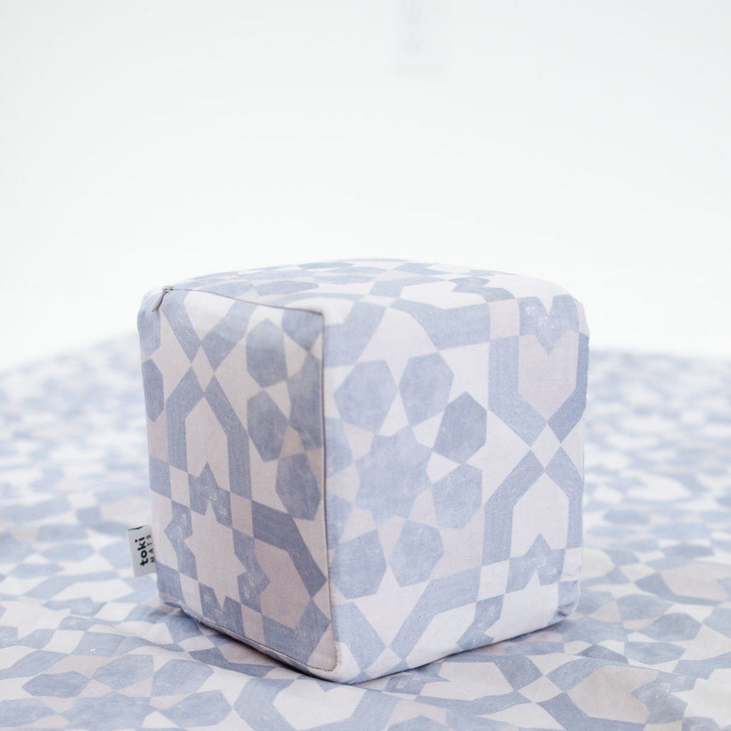 Toki Kids Blue Tile Play Cube | Playroom Avenue