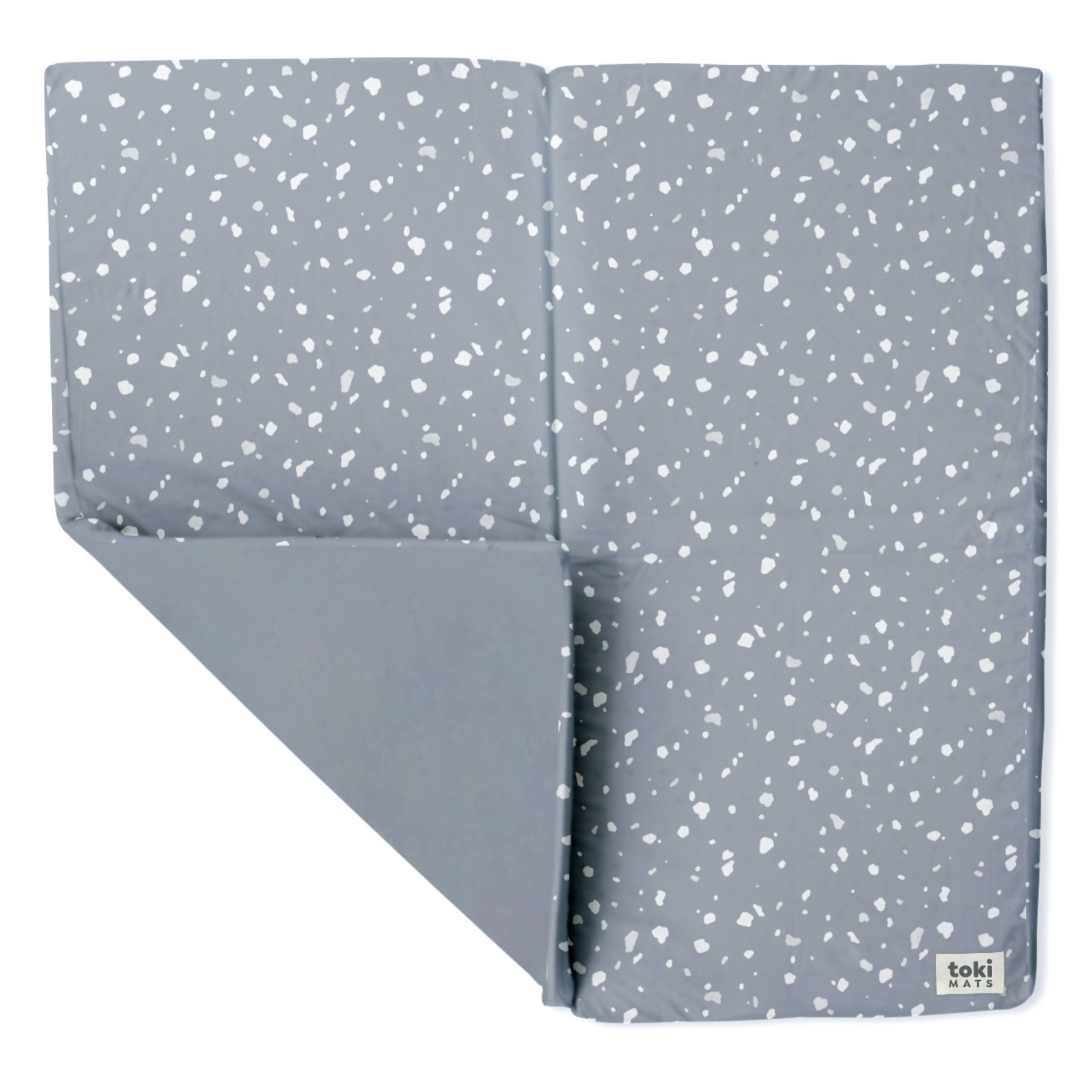 Toki Kids Terrazzo Slate Organic Cotton Mat Standard | Playroom Avenue