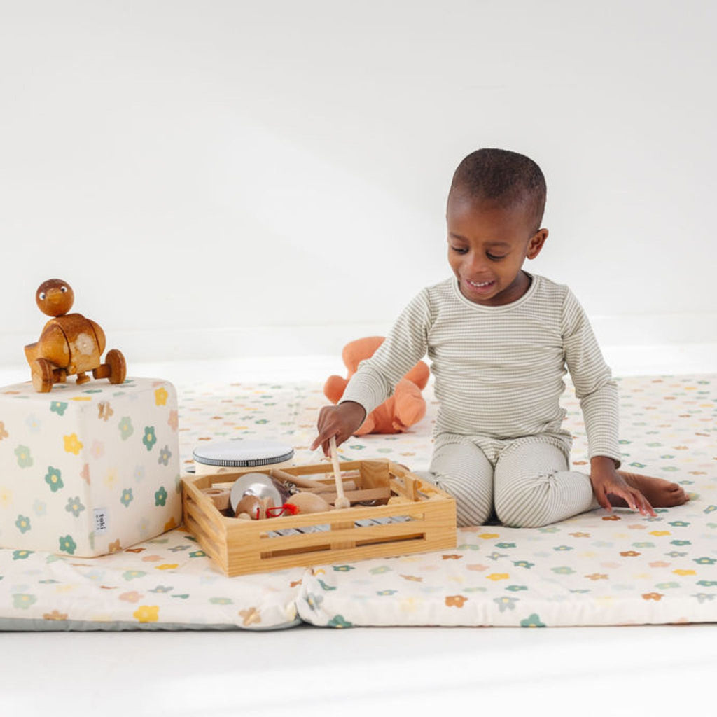 Toki Kids Playful Posies Play Cube | Playroom Avenue