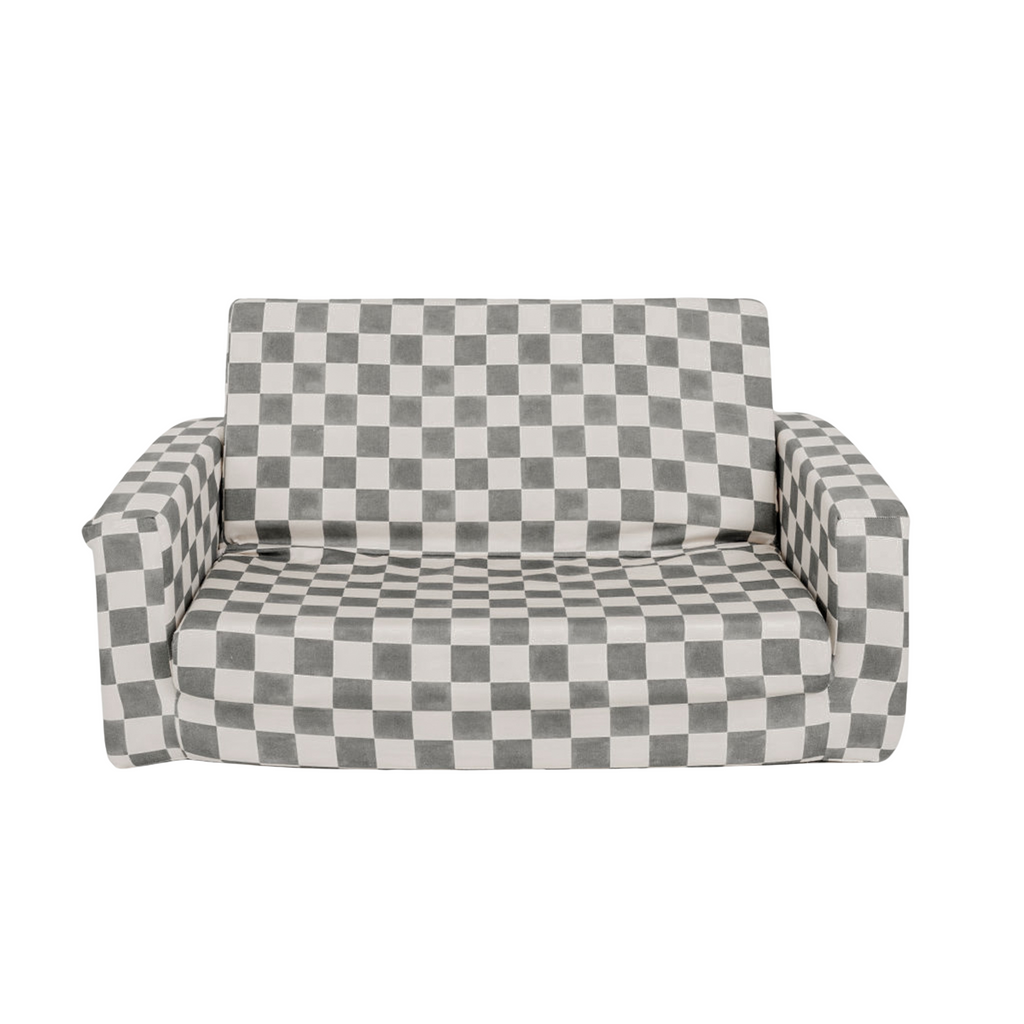 Toki Kids Checker Pepper Play Couch | Playroom Avenue