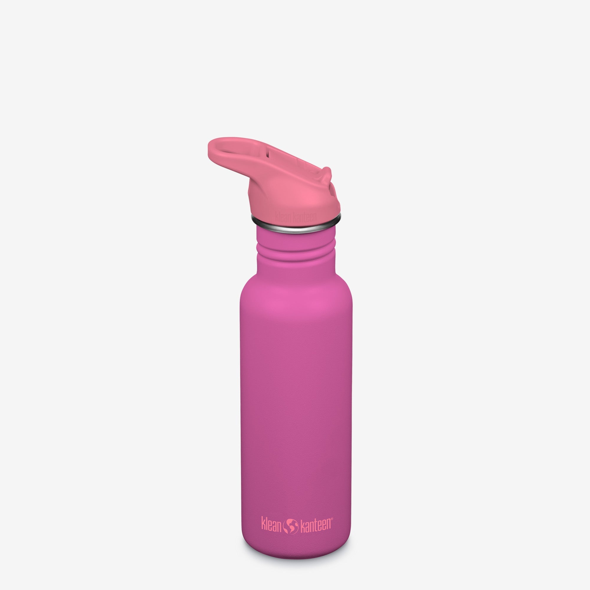 Klean Kanteen 18oz Classic with Flip Seal Sport Cap Rose Violet | Playroom Avenue