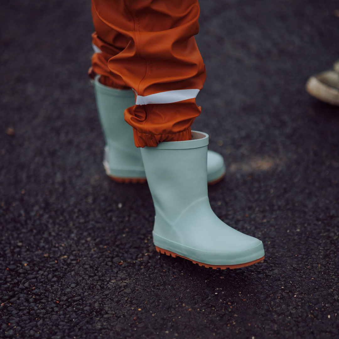 GRECH & CO. Fishtail Rain Jacket | Sienna Gingham | Playroom Avenue