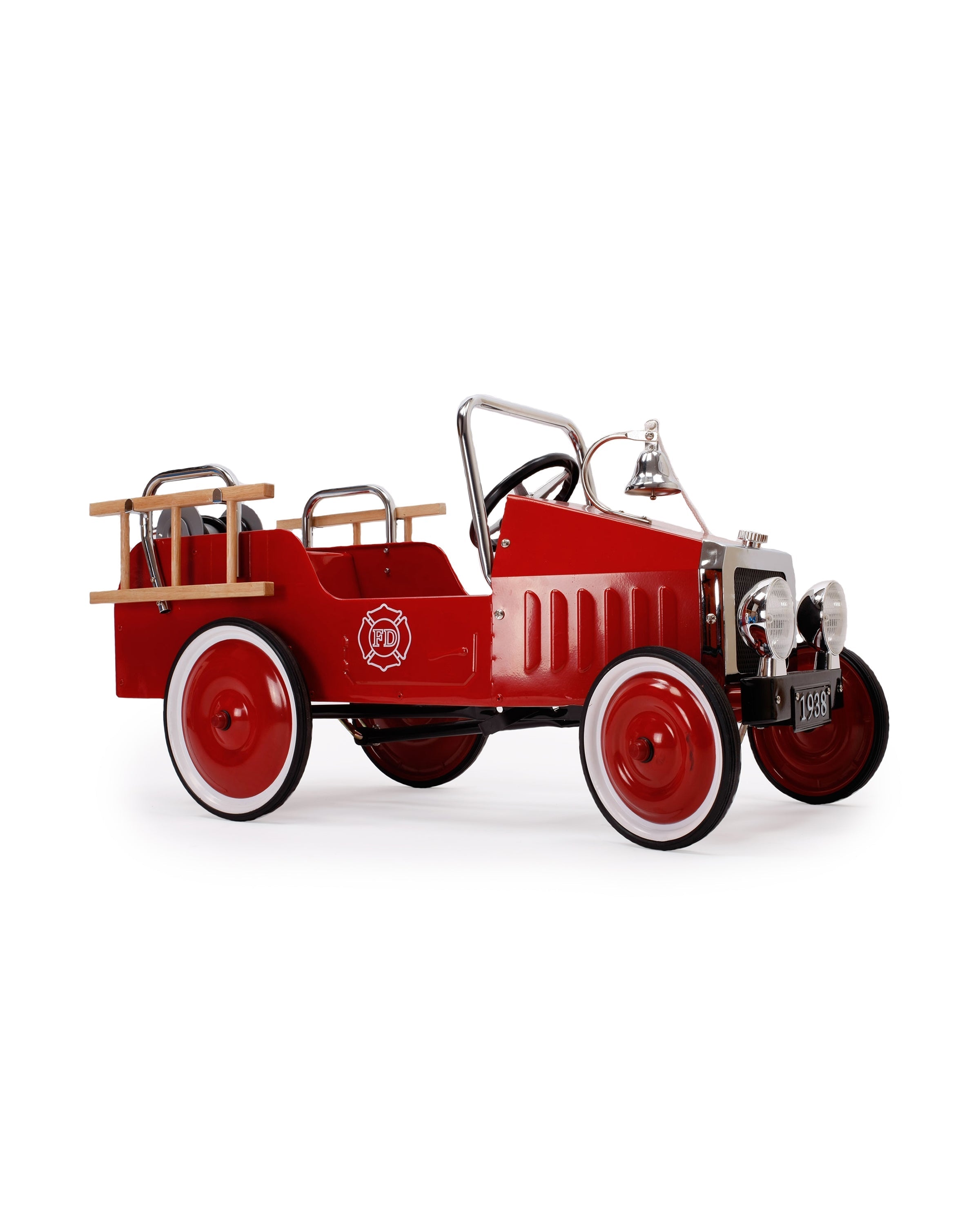 Baghera Ride-On FIREMAN PEDAL CAR Red