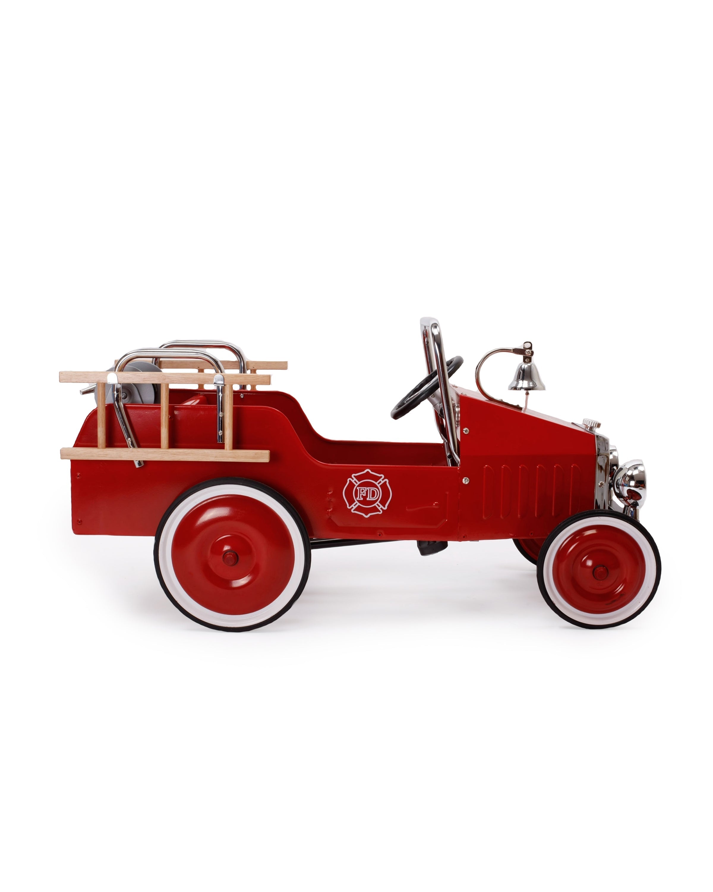 Baghera Ride-On FIREMAN PEDAL CAR Red