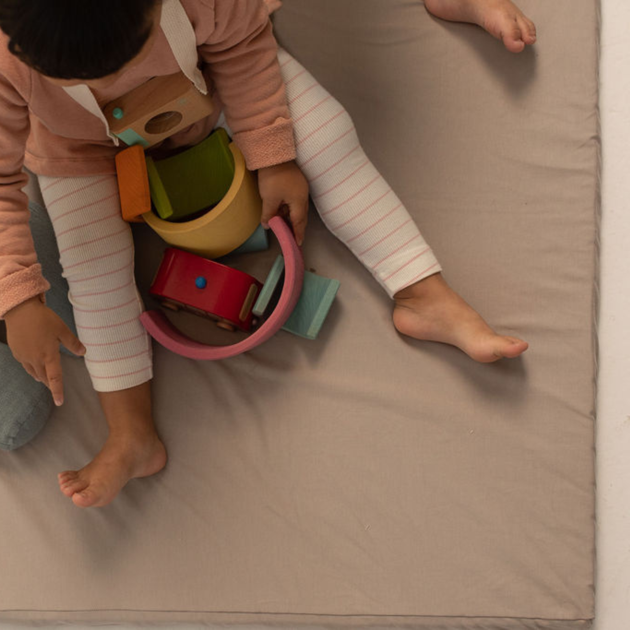 Toki Kids Sandcastle Jersey Mat | Playroom Avenue